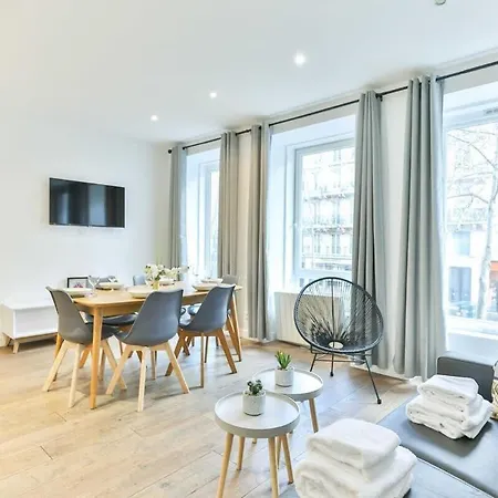 Elegant 2bd6p- Montorgueil Appartamento *